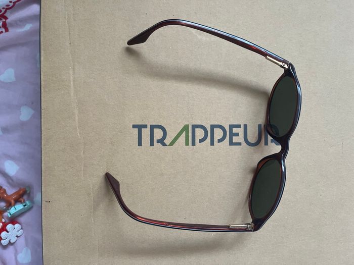 lunette de soleil noir/marron - photo numéro 2