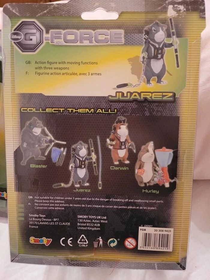 Figurines g force disney - photo numéro 4