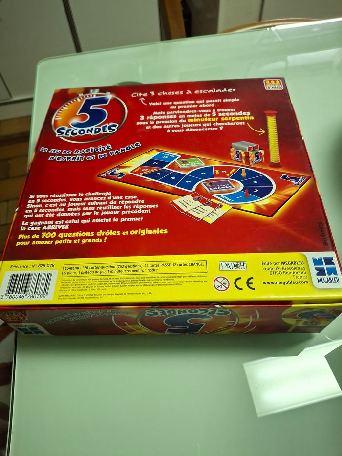 Jeux de société 5 secondes neuf - photo numéro 2