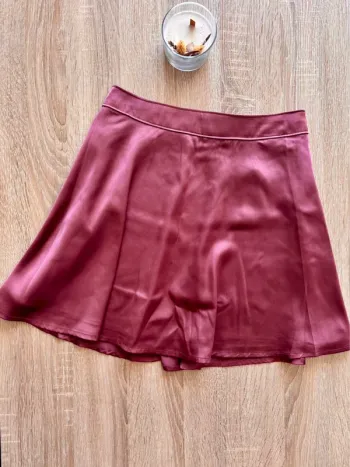 Jupe satinée Hollister