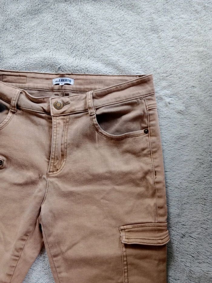 Pantalon femme 42 caramel marron c68 - photo numéro 10