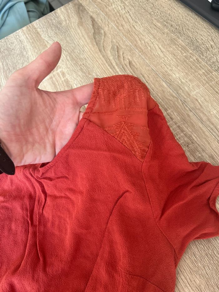 Robe orange corail - photo numéro 3