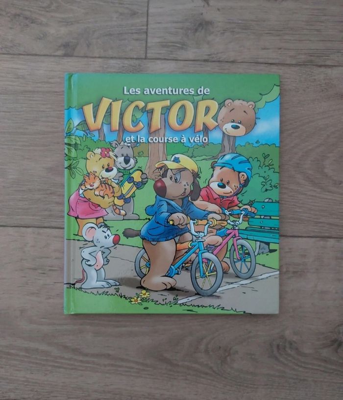 Victor et la course à vélo