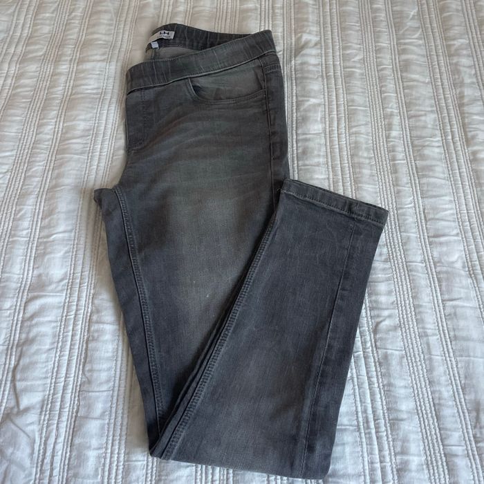 Jean délavé gris  t40