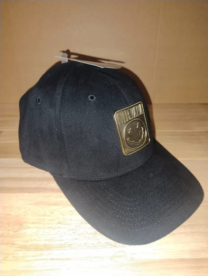 Casquette Nirvana taille unique noire - photo numéro 2