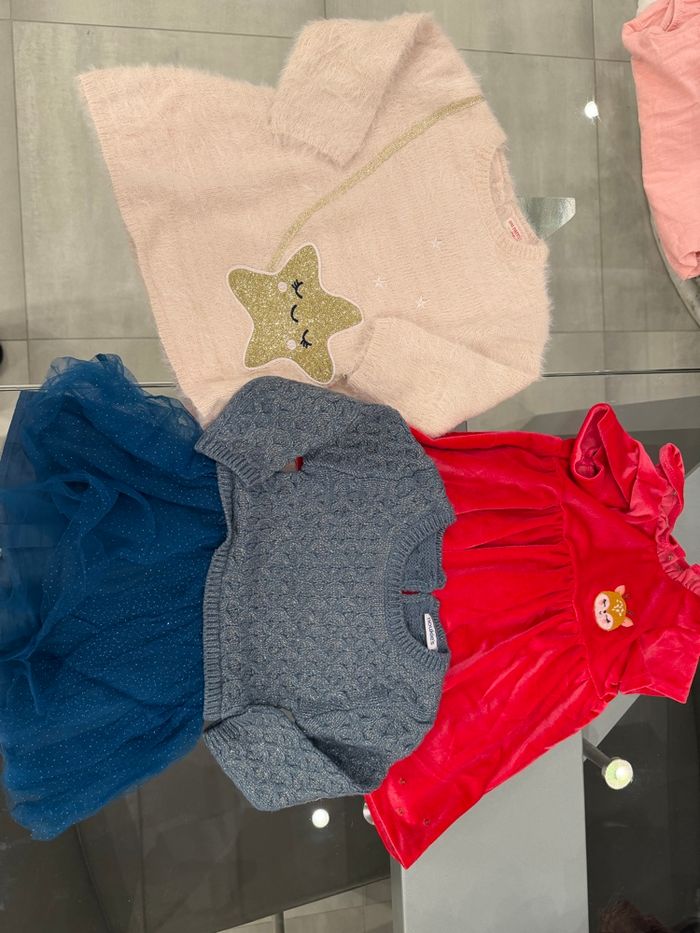 Gros lot de vêtements fille 9 mois très bon état voir neuf - photo numéro 10