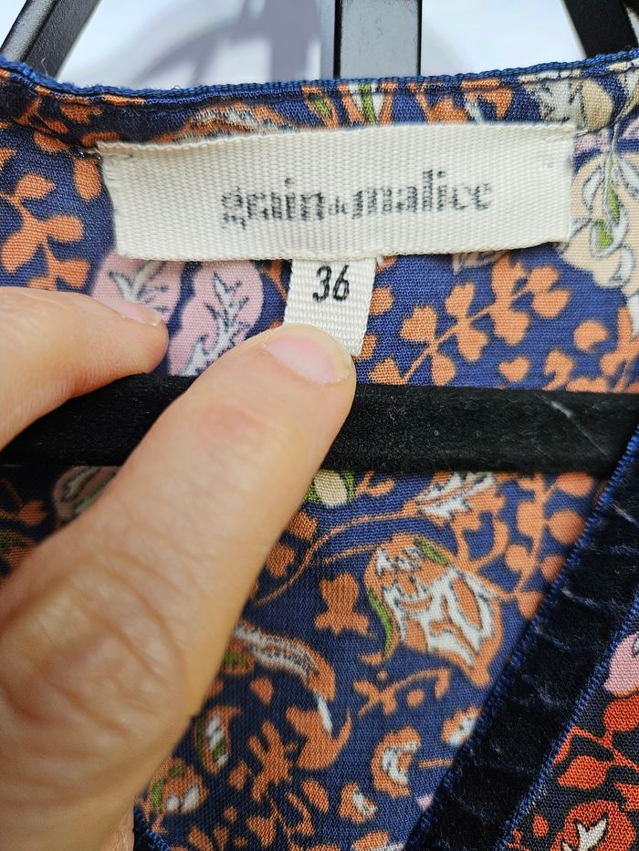 Robe motif fleuri taille 36 - photo numéro 3