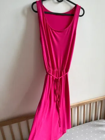 Robe été casual fuchsia Esprit