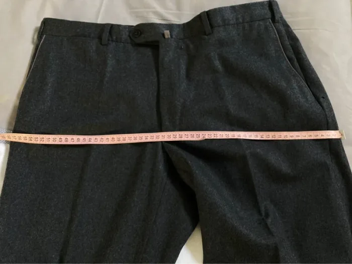 Superbe pantalon gris 100% laine || Ermenegildo Zegna - photo numéro 13