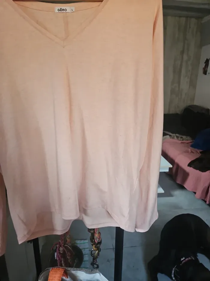 Pull rose gemo - photo numéro 4