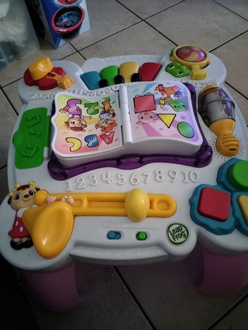 Table d'activités en état satisfaisant fille