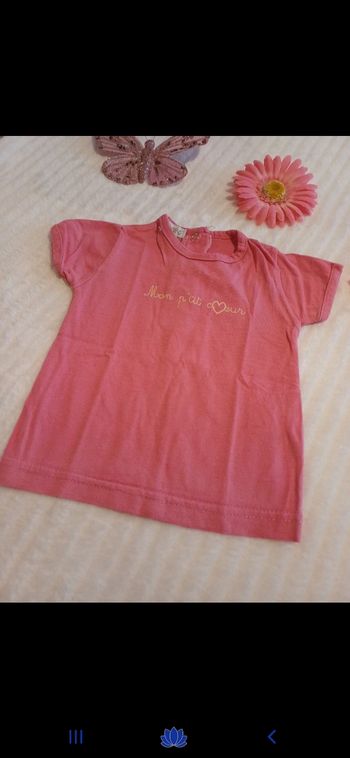 T.shirt bébé taille 6 mois