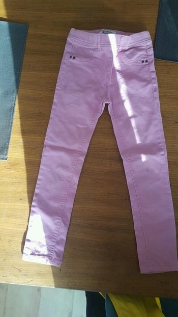 Pantalon slim rose 8 ans