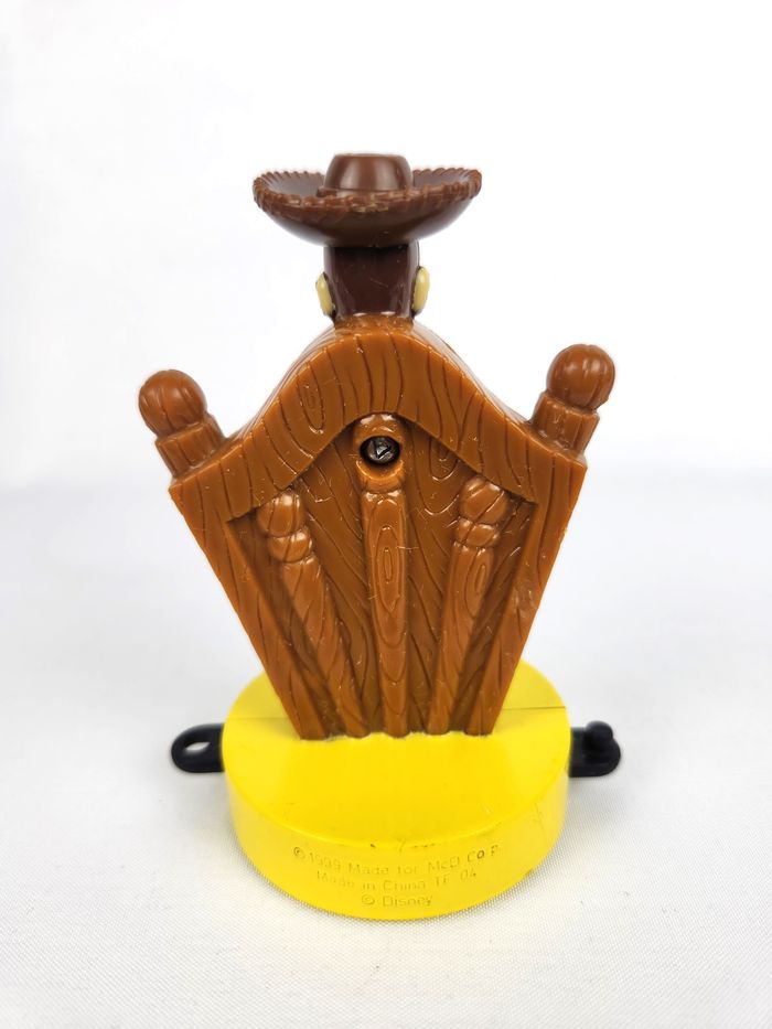 Figurine Woody Toy Story - Tampon Disneyland Paris - Vintage 1999 - photo numéro 3