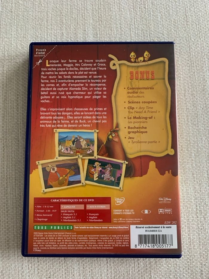 DVD La Ferme se Rebelle - Walt Disney - photo numéro 2
