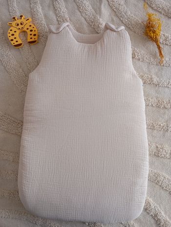 Gigoteuse bébé coton beige