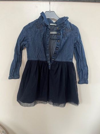 Robe en jeans