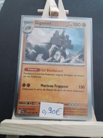 Carte Pokémon Gigansel Holographique 123/193
