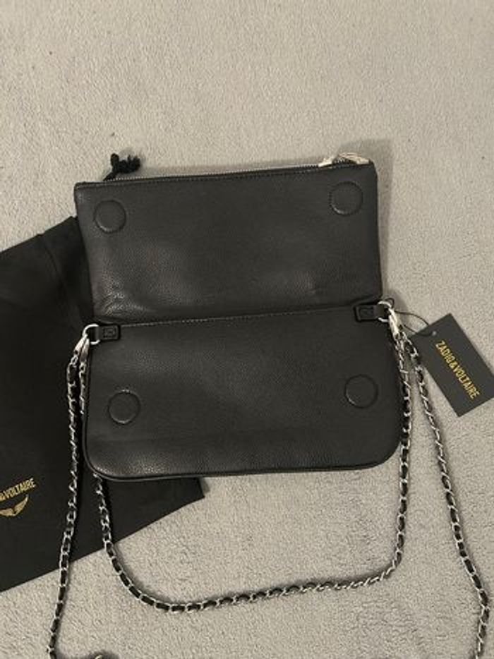 Sac Zadig & Voltaire cuir noir - photo numéro 5
