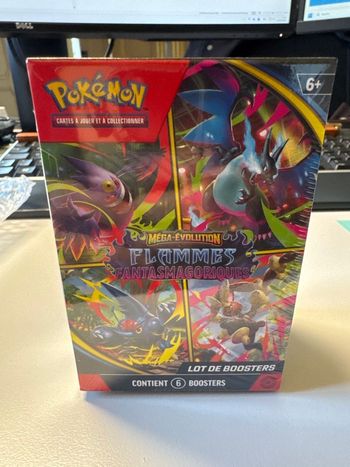 Pokémon Booster Mega Évolutions flammes fantasmagoriques NEUF 