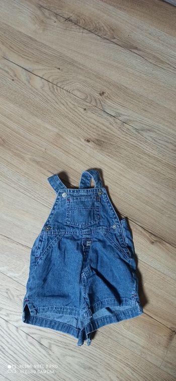 Salopette en jeans 6 mois