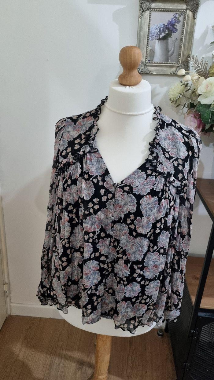 Blouse style vintage rétro Idano L - photo numéro 2