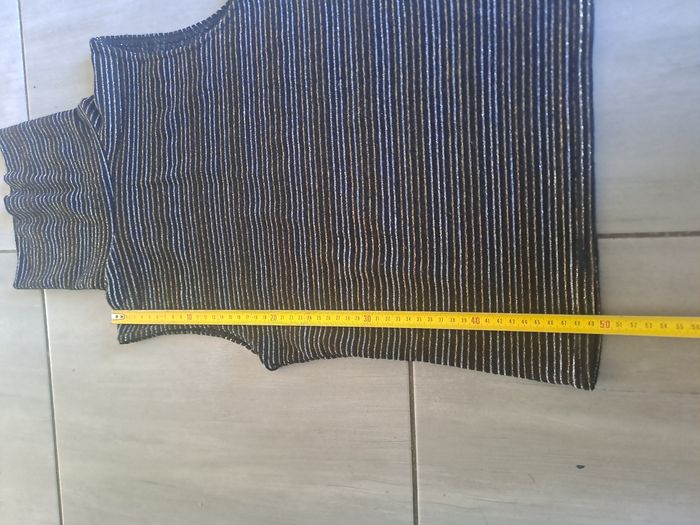 Top léger brillant à col roulé Lili Mercredi sans taille - photo numéro 7