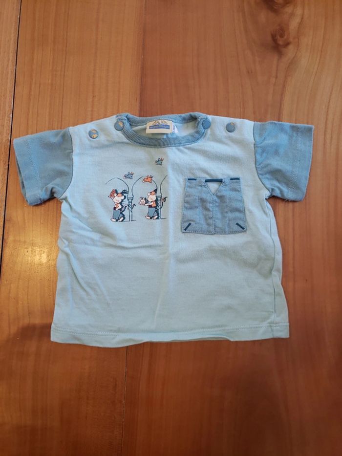 Ensemble t shirt et short 1 mois - photo numéro 2