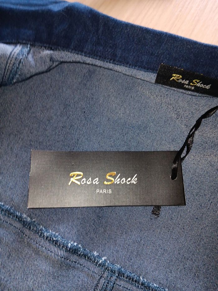 blouson  en jean - photo numéro 9