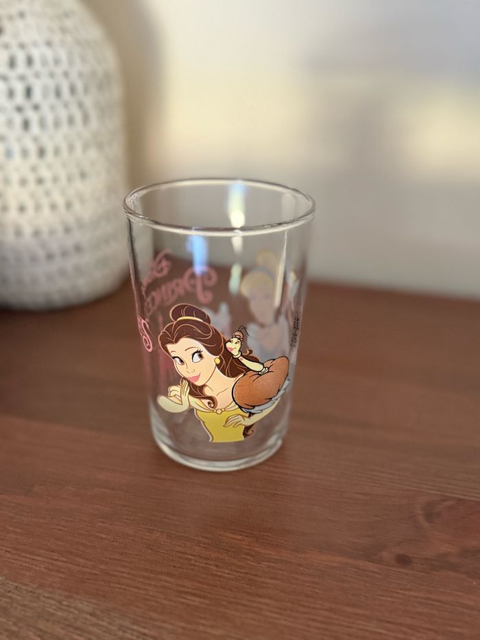 Verre Amora Belle et Cendrillon Princess