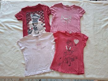 Lot t shirt 7/8 ans 