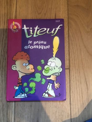 Titeuf le préau atomique - Bibliotheque rose