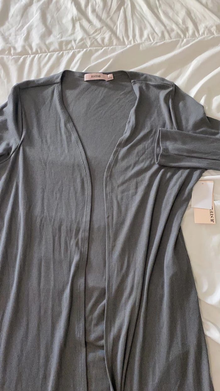 Gilet long femme - photo numéro 2