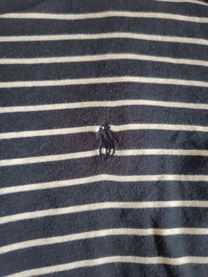 Tee shirt marinière femme Ralph Lauren - photo numéro 5