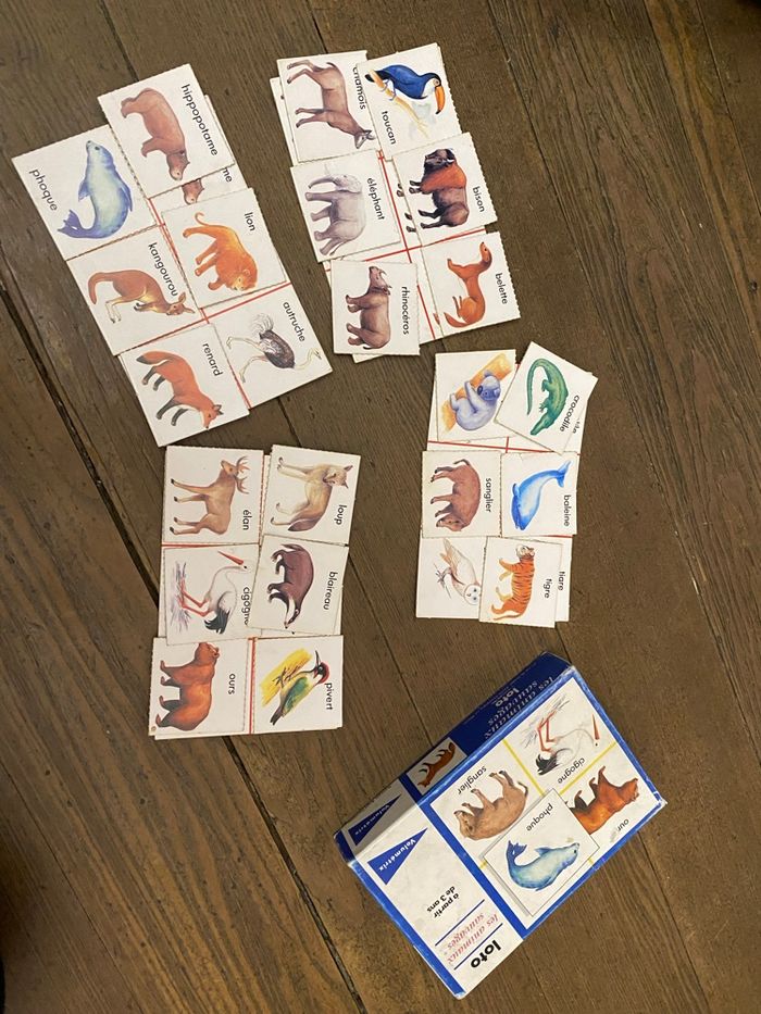 Lot loto animaux - photo numéro 5