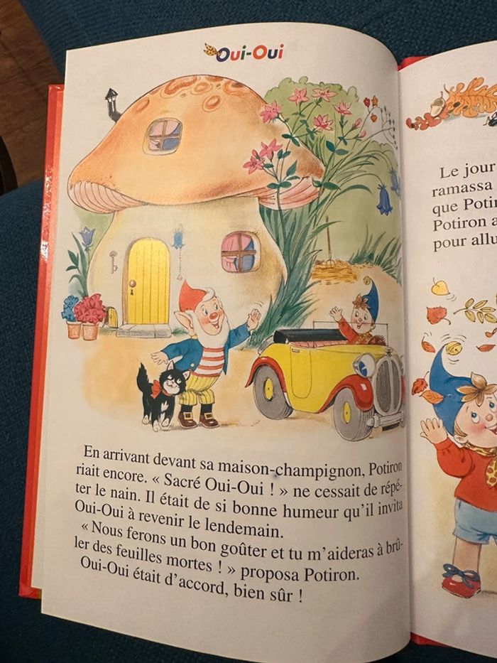 Livre album vintage Oui-Oui et son grelot Hachette bibliothèque des petits Maman me lit - photo numéro 4