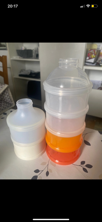 Boîte doseur de lait pour bébé 