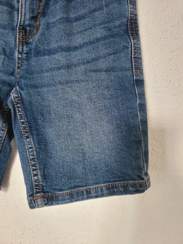 Short en jean garçon 👦 10 ans kiabi - photo numéro 5