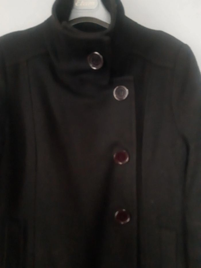 Manteau manches bouffantes La City taille 2 - photo numéro 2