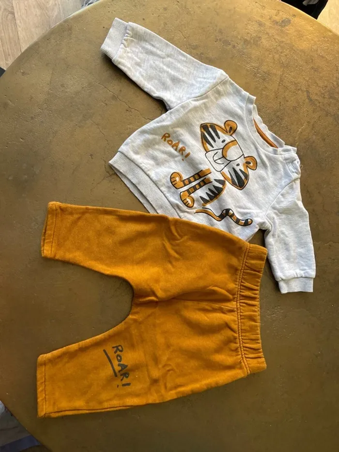 Ensemble tigre 9 mois