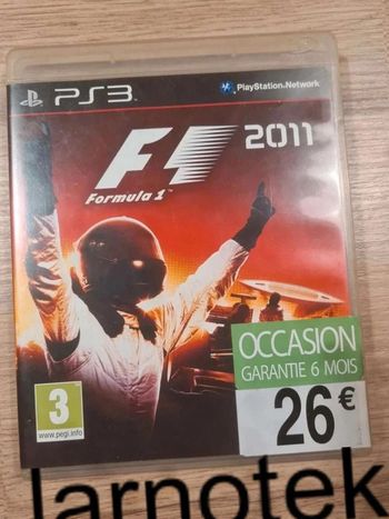 Formula  f1 2011  ps3