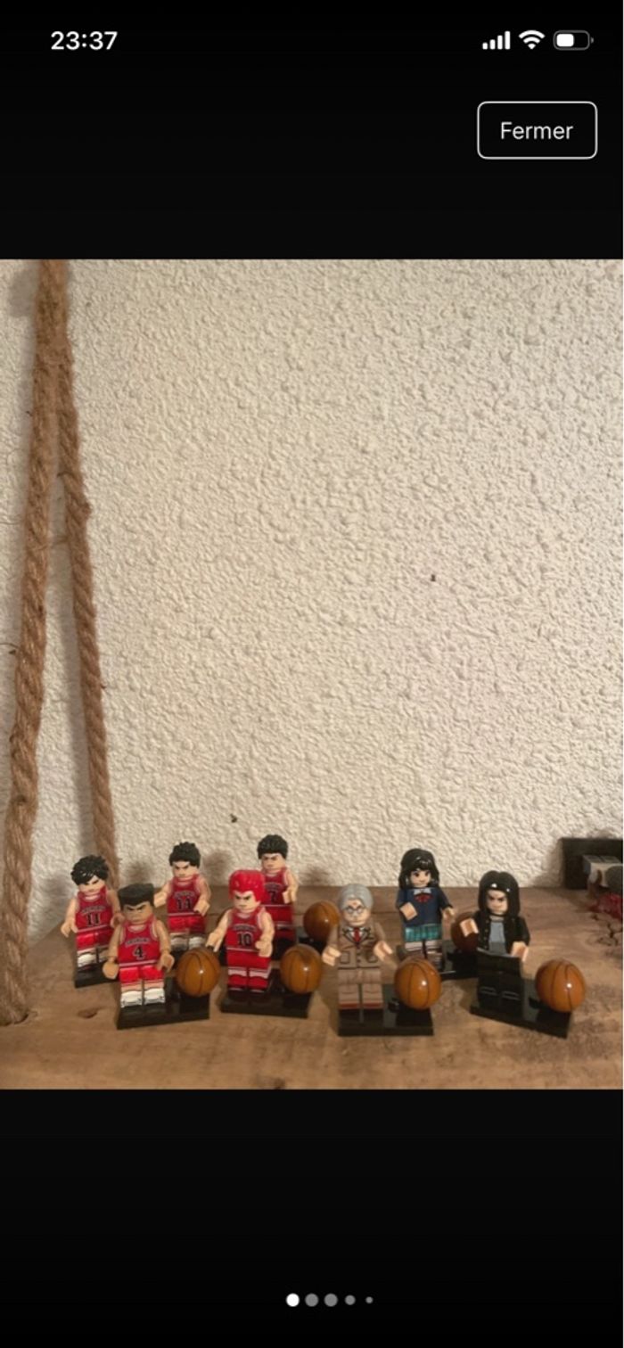 Minifigure Slam Dunk lot de 8 - photo numéro 2