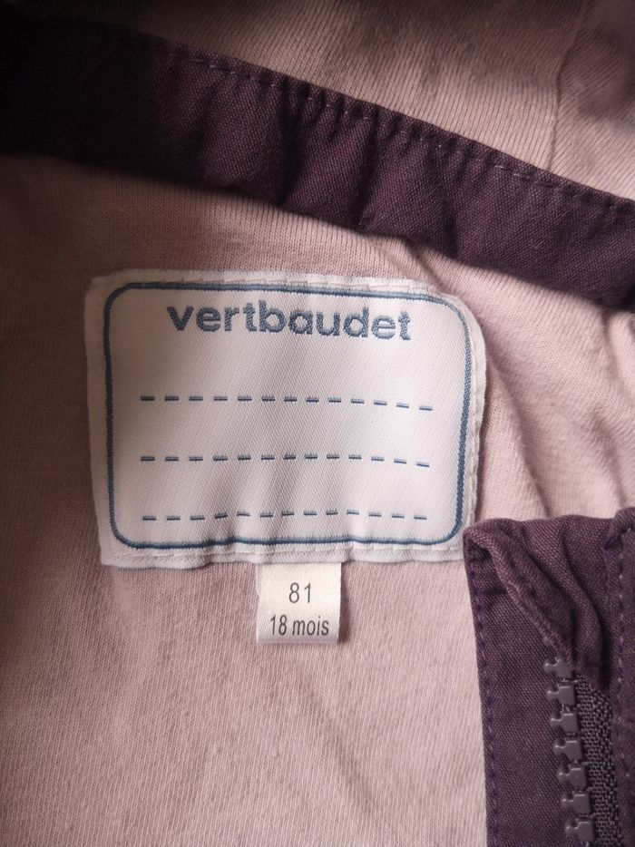 Veste à capuche violette - photo numéro 5