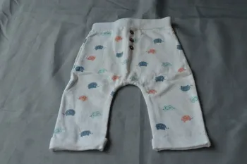 Sarouel Bébé Gémo Coton Imprimé Éléphants 9-12 mois