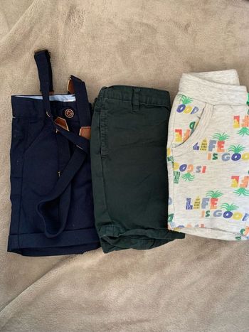 Lot de 3 shorts 2 ans