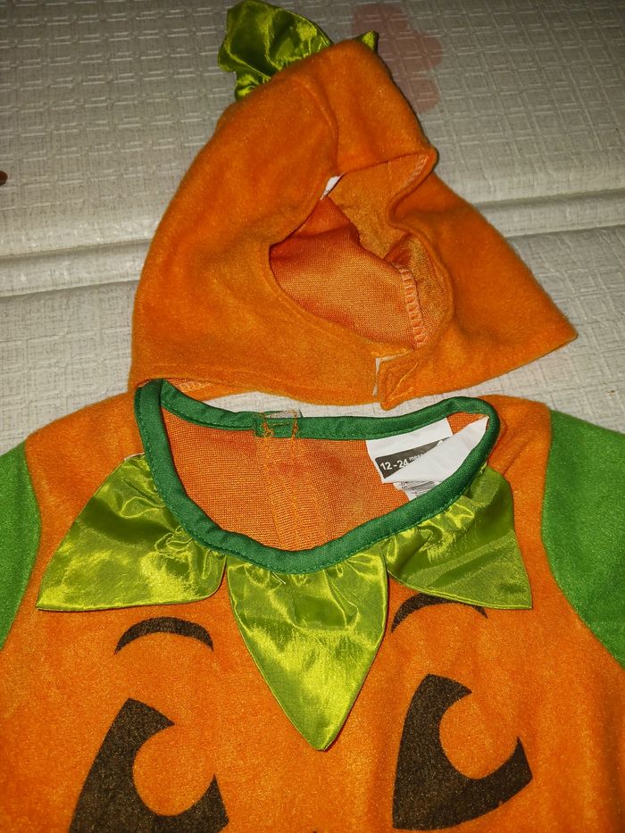 Costume bébé citrouille - photo numéro 2