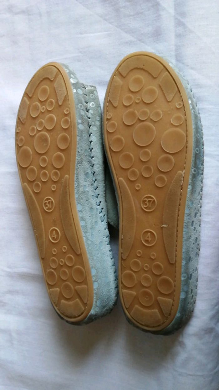 Mules en Cuir Nubuck P. 37 Saniflex - photo numéro 6