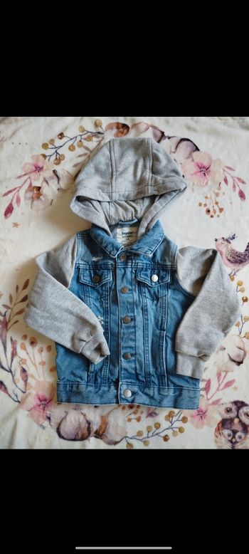 Veste bi-matiere