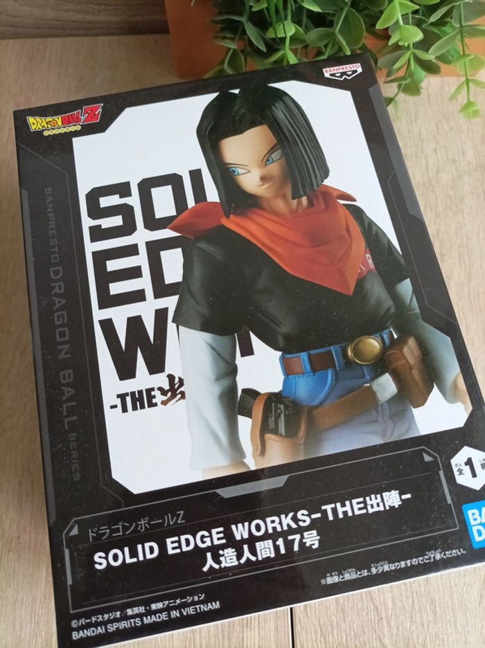 Figurine C-17 Banpresto Solid Edge Works Dragon Ball Z - photo numéro 7
