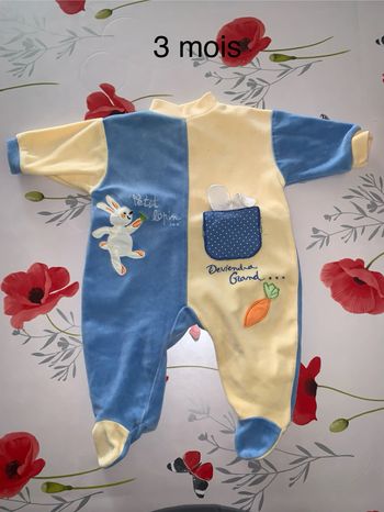 Pyjama motif lapin